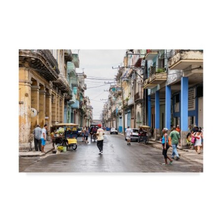 Philippe Hugonnard 'Living In Havana 3' Canvas Art,12x19